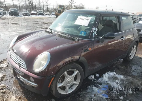 2003 Mini Cooper from USA, damaged, VIN WMWRC33483TC38860